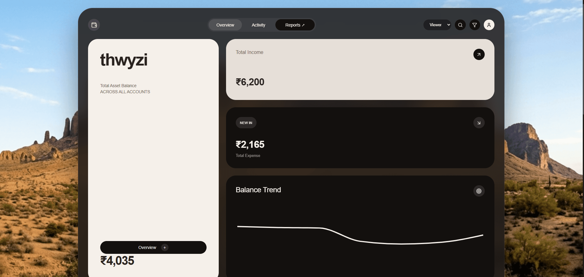 Finance Dashboard